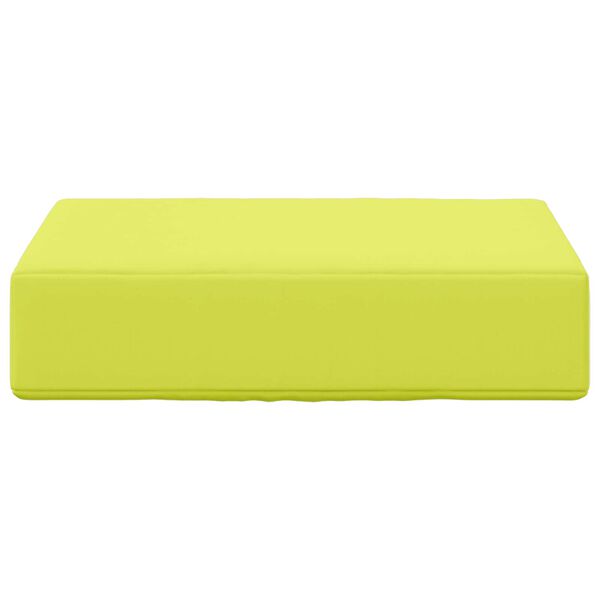 vidaXL Zunanja sedežna blazina Zelena 40 x 40 x 8 cm 100% poliester