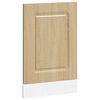 vidaXL Plo&scaron;ča za pomivalni stroj Kalmar sonoma hrast 45x1,5x57 cm