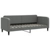 vidaXL Raztegljiva postelja temno siva 80x200 cm blago