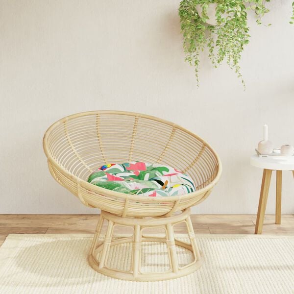 vidaXL Okrogla blazina večbarvna &Oslash; 60 x 11 cm oxford tkanina