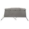 vidaXL Bimini tenda s 4 loki in stranicami 243x(230-244)x137 cm