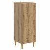 vidaXL Strani &scaron;al Artisan hrast 33 x 34,5 x 90 cm Inženirski les