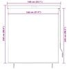 vidaXL Zunanje rolo senčilo 140x250 cm antracitno