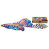 UNIDRAGON Lesena sestavljanka 700-delna Intergalaxy Butterfly 60x44 cm
