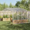 vidaXL Tarpulina Transparentno 5 x 6 m PVC