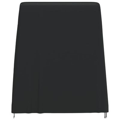 vidaXL Pokrivalo za mizo za namizni tenis črno 165x70x185 cm 420D