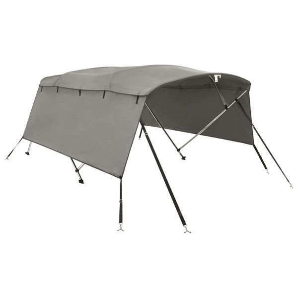 vidaXL Bimini tenda s 4 loki in stranicami 243x(230-244)x137 cm