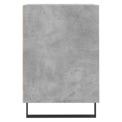 vidaXL TV omarica betonsko siva 160x35x55 cm inženirski les
