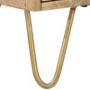 vidaXL Komoda 80x30x75 cm trden mangov les