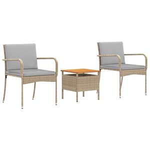vidaXL Vrtni set z blazino jeklo