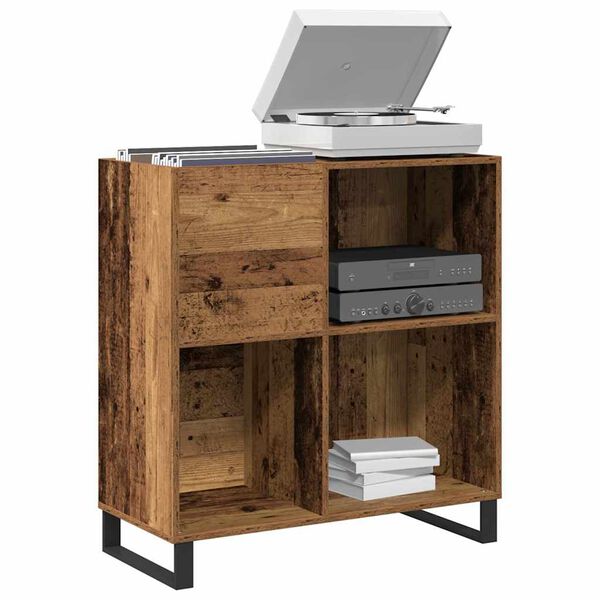 vidaXL Omara za plo&scaron;če Star les 85 x 38 x 89 cm Konstruiran les