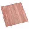 vidaXL Talne deske 55 pcs Rdeča 5,11 m&sup2; PVC