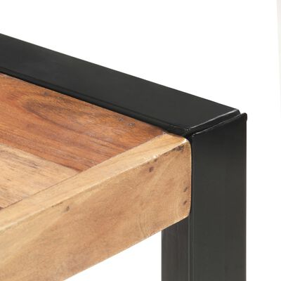 vidaXL Jedilna miza 180x90x75 cm trden les s finišem iz palisandra