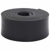 vidaXL Gumijasti rob za snežni plug črn 250x10x1 cm