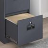 vidaXL Kabinet za datoteke s predalom Antracit 44 x 50 x 106.5 cm