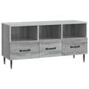 vidaXL TV omarica Siva Sonoma 102 x 34,5 x 50 cm Inženirski les