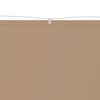 vidaXL Vertikalna markiza taupe 180x1000 cm tkanina oxford