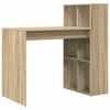 vidaXL Miza Sonoma hrast Inženirski les 108 x 55 x 103.5 cm