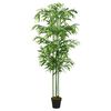 vidaXL Umetno bambusovo drevo 864 listov 180 cm zeleno