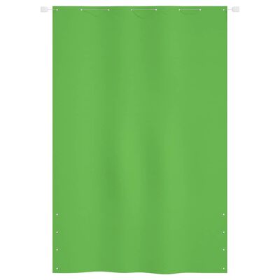 vidaXL Balkonsko platno svetlo zeleno 160x240 cm tkanina Oxford
