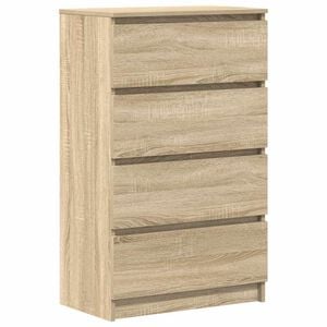 vidaXL Komoda sonoma hrast 60x35x98,5 cm konstruiran les