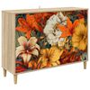 vidaXL Strani &scaron;al GENNEP Sonoma 102 x 33 x 75 cm Inženirski les