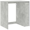 vidaXL Omara za pralni stroj betonsko siva 87 x 60 x 89 cm