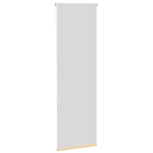 vidaXL Rolo zatemnjena bež 60x130 cm tkanina širina 55,7 cm poliester