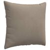 vidaXL Blazine za kavč 2 pcs Taupe 50 x 50 cm blago