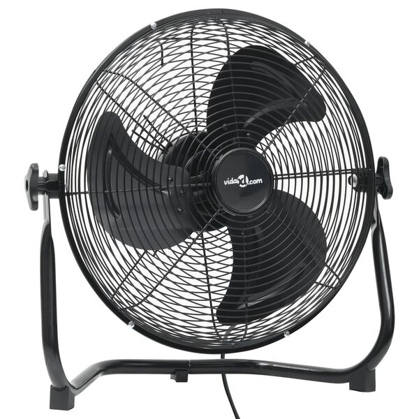 vidaXL Talni ventilator 3 hitrosti 40 cm 42,5 W črn