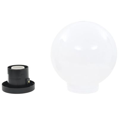 vidaXL LED okrogle svetilke 4 kosi krogle 20 cm PMMA