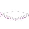 vidaXL Kvadratna mizna plošča temno rjava 80x80x1,5cm trdna hrastovina