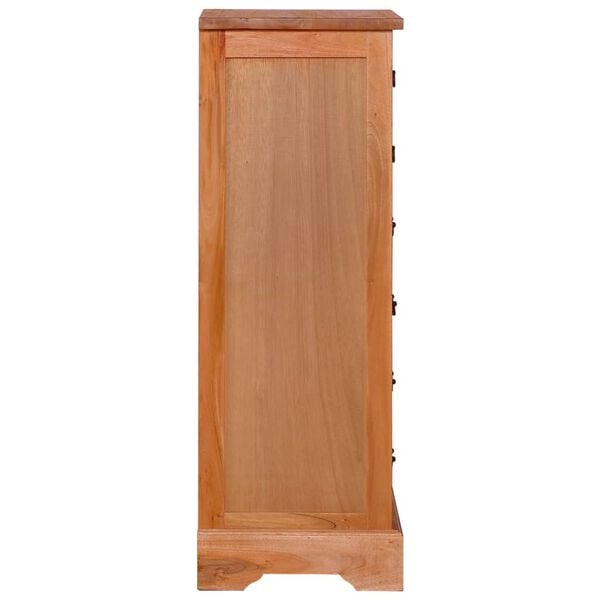 vidaXL Predalnik 45x35x100 cm trden mahagonijev les