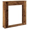 vidaXL Okvir za kamin starinski les 100x20x100 cm inženirski les