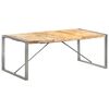 vidaXL Jedilna miza 200x100x75 cm trden robusten mangov les