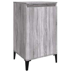 vidaXL Nočna omarica siva sonoma 40x35x70 cm inženirski les