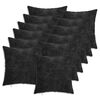 vidaXL Dekorativna blazina 12 kos HEERLEN Antracit 40 x 40 cm