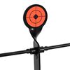 vidaXL Ponastavljalni cilj Črna 38 x 20,5 x 33 cm Jeklo