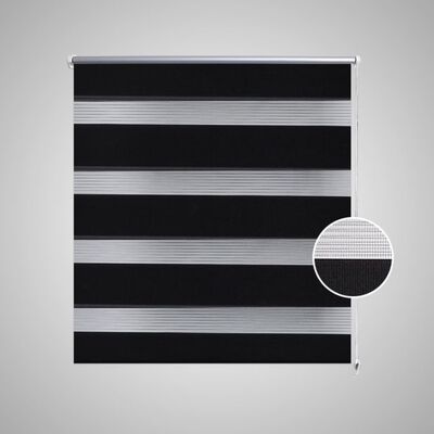 Črtasti Zebra Rolo / Senčilo velikost 70 x 120 cm Črna barva