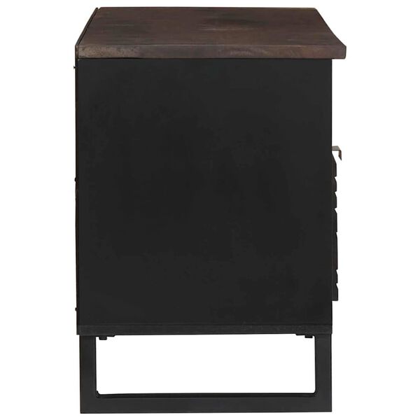 vidaXL TV enote s predalom Oreh 105 x 33 x 46 cm Konstruiran les