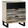 vidaXL Nočna omarica Bela 50 x 33 x 62 cm Inženirski les