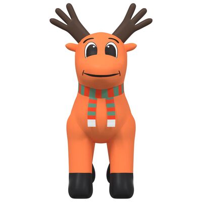 vidaXL Božični napihljiv severni jelen z LED lučkami 400 cm