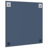 vidaXL Stensko ogledalo Kvadrat 60 x 60 cm kaljeno steklo
