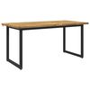 vidaXL Kvadratna jedilna miza 160 x 70 x 75 cm Masiven les akacije