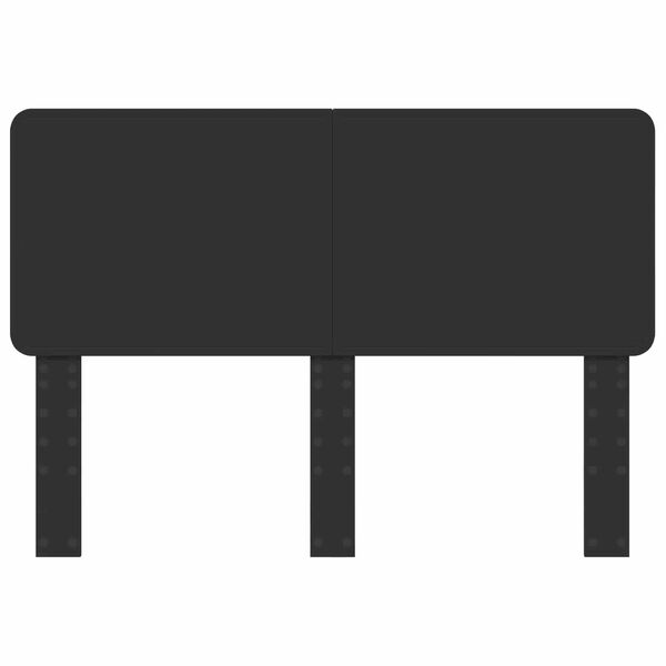 vidaXL Vzglavje Črna Orehovina 160 cm Konstruiran les