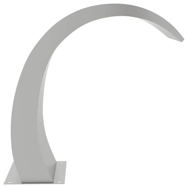 vidaXL Slap za bazen z LED lučkami 22x60x70 cm nerjaveče jeklo 304