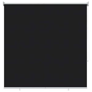 vidaXL Zunanje rolo senčilo UV za&scaron;čita Črna 100 x 230 cm (&Scaron; x V)