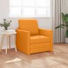 vidaXL Sofa postelja 60cm Temno rumena blago