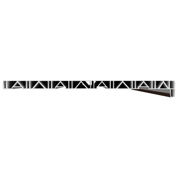 vidaXL Okenski nadstre&scaron;ek Rjava les 140 x 45 x 4,5 cm PVC