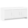 vidaXL TV omarica 102 x 33 x 47 cm Bela Inženirski les